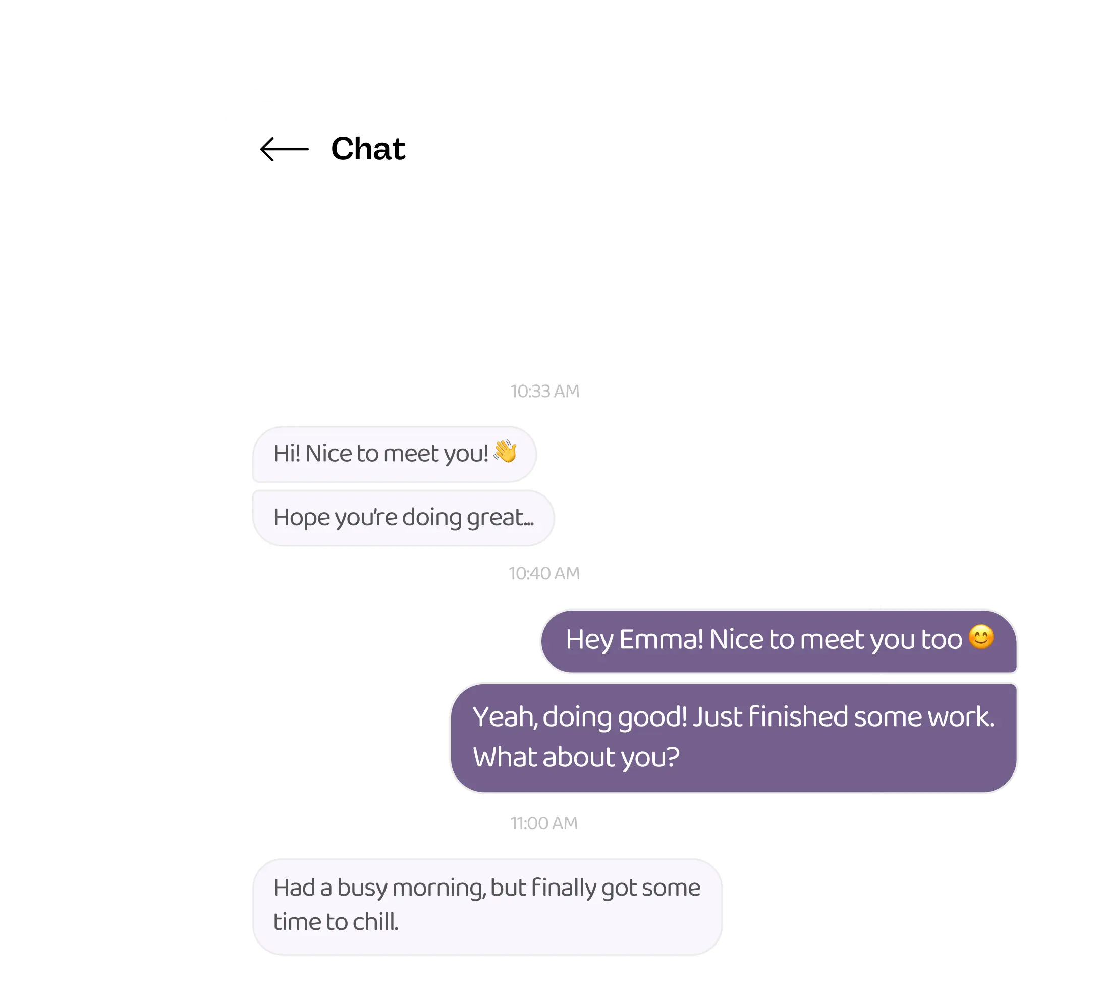 Instant Chat & Conversations