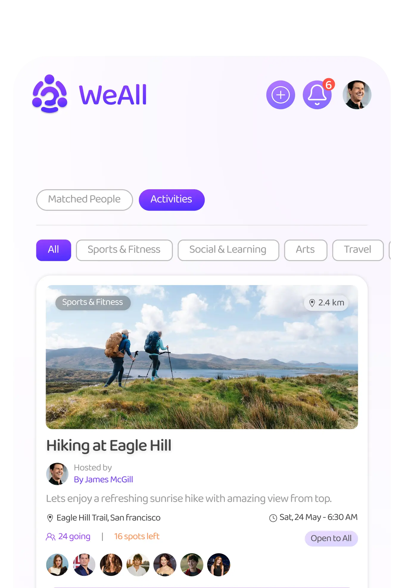 Discover & Join Activities